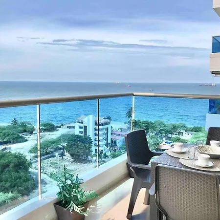 Samaria 1133 Vista Al Mar Piso Alto Apartment Santa Marta  Exterior photo