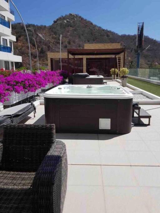 Samaria 1133 Vista Al Mar Piso Alto Apartamento *